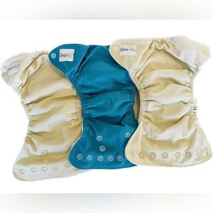 3 GroVia diapers